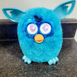 2012 Hasbro Furby Blue Teal Electronic Pet Toy
